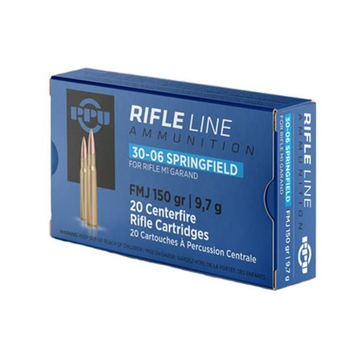 Prvi Partizan Rifle 30-06 Springfield 150 Grain Full Metal Jacket 20 Round Box PP3006G