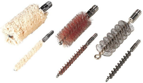 Hoppe's 3-Pack Brush/Swab Kit .44/.45 cal