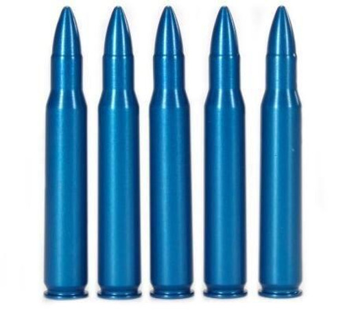 A-Zoom Aluminum Snap Caps .30-06 Blue 5/pk