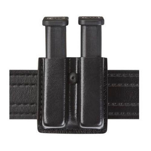 Safariland Slimline Open Top Double Magazine Pouch Size 5 for Glock 17/22 Black