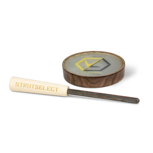 HS Strut Strut Select Closing Time Glass Pot Turkey Call with Dymalux Striker