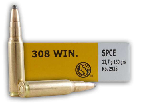 Sellier & Bellot (S&B) .300 Winchester Mag SB300B Soft Point Cut Through Edge 180 Gr