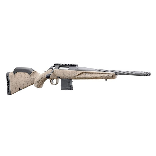 Ruger American Ranch Rifle 300 Blackout 16" Gen 2 Tan with 10rd Magazine.