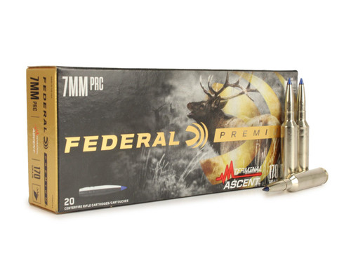 Federal Premium Terminal Ascent 7mm PRC Ammo 170 Grain Polymer Tip