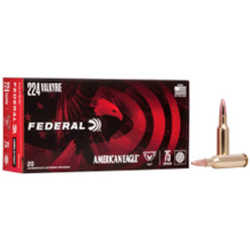 Federal AE .224 Valkyrie Total Metal Jacket 75 Grain