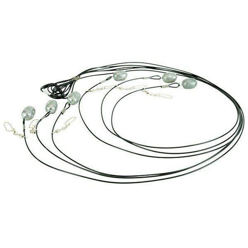 Cupped Waterfowl 42" Texas Rig Decoy Rigging System 4 oz Weights 6 Pack