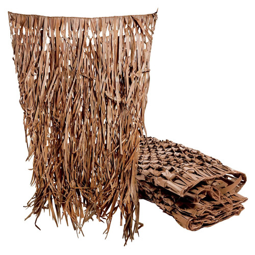 Higdon Natural Palm Leaf Blind Grass Mud 4-Pack 4x5 Foot Sheets