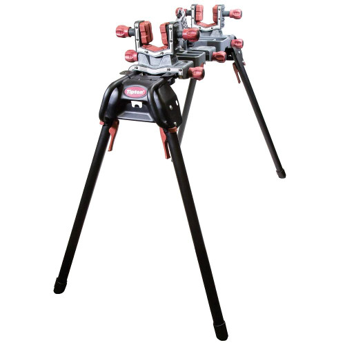 Tipton Standing Ultra Gun Vise with Dual Clamp and Collapsible Legs