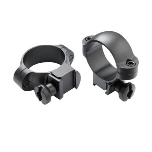 BURRIS Med Deluxe Steel Quick Detach Rimfire/Airgun Rings Matte