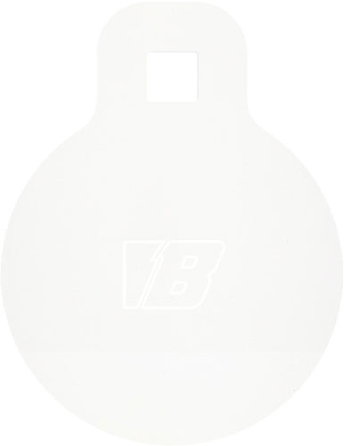 BASH TARGET AR500 GONG TARGET ROUND 4"-3/8" THICK