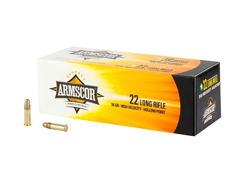 Armscor .22 Long Rifle High Velocity HP 36 Grain