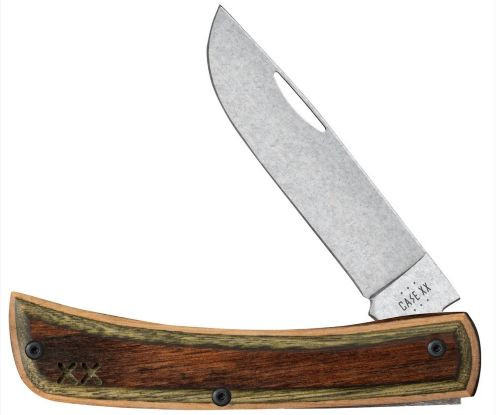 CASE KNIVES CROSSROADS SERIES BROWN/GREEN LAM SOD BUSTER JR