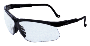 Howard Leight Genesis Protective Eyewear Black Frame Clear Lens