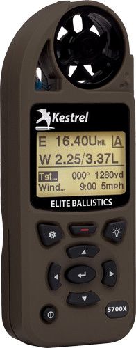 KESTREL 5700X WEZ W/ APPLIED BALLISTICS FLAT DARK EARTH