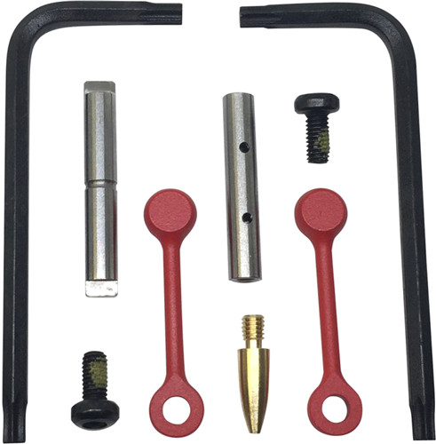 KNS .154 Non-Rotating Gen2 Mod2 Trigger Hammer Pin Kit AR15/M16 Red