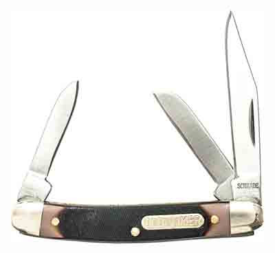 OLD TIMER KNIFE JUNIOR 3-BLADE 2" STAINLESS DELRIN