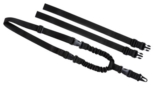 TAC SHIELD SLING SINGLE POINT SHOCK SLING II TACTICAL BLACK