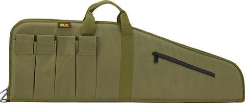 US PEACEKEEPER 40" MSR CASE BL 4 MAG POUCHES 600 DENIER ODG
