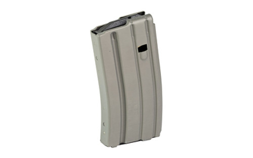 DURAMAG Magazine, 223 Remington/556NATO/300 Blackout, 20 Rounds, Fits AR-15, Black AGF Follower, Aluminum, Gray 2023002175CPD