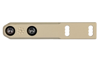 Arisaka Defense Light Mount, For SureFire Scout Light Weapon Lights, Fits MLOK, Anodized Finish, Tan ISM-M-TN