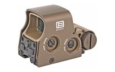 EOTech XPS2-0TAN Non-Night Vision Holographic Sight, Tan Finish, 68 MOA Ring with 1 MOA Dot, Compact Single-Battery Design
