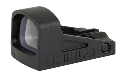 Shield Sights SHIELD Mini Sight 2.0, Red Dot Sight, Non Magnified, Fits SMS Footprint, 4 MOA Dot, Black SMS2-4MOA-POLY