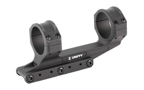 Unity Tactical REKE, Scope Mount, 35mm, 1.54" Height, Fits Picatinny, Anodized Finish, Black RKE-S35154B