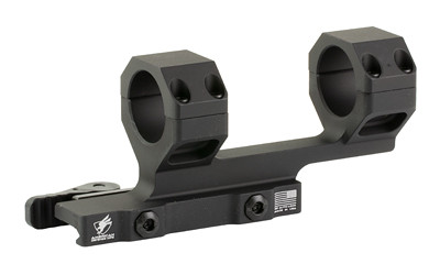 American Defense Mfg. AD-DELTA, Quick Detach Scope Mount, 30mm, 1.70" Height, Anodized Finish, Black AD-DELTA-C-M-30-STD