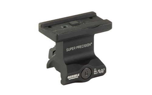 Geissele Automatics Super Precision, Mount, Fits Aimpoint T1 & T1 Patterned Optics, APT1, 1.93" Height, Black 05-543B