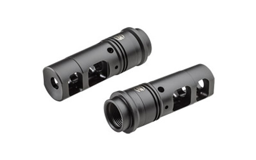 Surefire SOCOM, Muzzle Brake, Suppressor Adapter, 338 Lapua, 5/8X24, Right Hand, Black SFMB-338-5/8-24