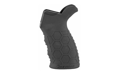 HEXMAG Tactical Rubber Grip, Fits AR-15, Black HX-HTG-BLK