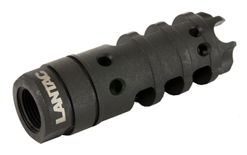 LanTac USA LLC Dragon, Muzzle Brake, 9MM, Fits Sig MPX Pistol Only, Black Nitride Finish, Hardened Milspec Steel, M13.5X1 LH Thread Pitch DGN9MMC