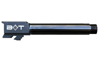 Backup Tactical Threaded Barrel, 9MM, Fits Glock 17, Black Finish G17TB-BLK