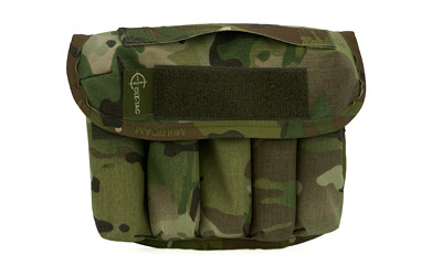Cole-TAC Can Caddy, Mini, 500 Denier Nylon, 6.5"x7.5"x2.0", Multicam, 5 Slots for Suppressor Storage CD204