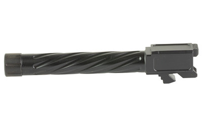 Shadow Systems 5" Spiral Fluted Threaded Barrel, 9MM, DR920/MR920L/G17 Gen5, Black Nitride SG9CL-00-03TSPL-NIT