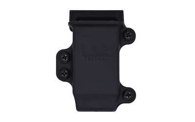 LAG Tactical M.C.S. Pro Series Full Size 9MM/40 Single Magazine Carrier, 1.75" Clip, Black Nylon