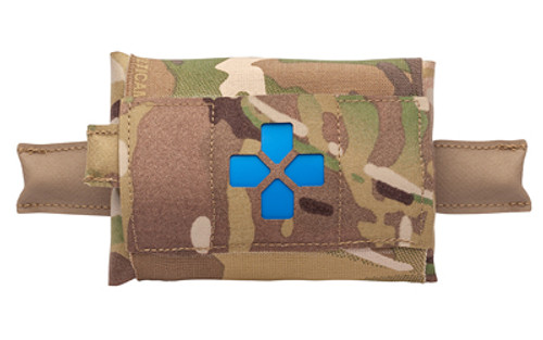 Blue Force Gear Micro Trauma Kit NOW!, Medical Pouch, Belt Attachment, MultiCam BT-TKN-MTKN-EMPTY-MC