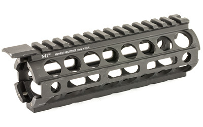 Midwest Industries AR-15/M16 M-LOK Carbine Length Drop-In Handguard, Two Piece, Black MI-17M