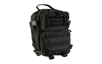 NcSTAR CVEDP3056B Black VISM Every Day Pack, 12.5"x11.5"x3", MOLLE Webbing, Four Cinch Straps