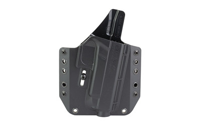 Bravo Concealment BCA, OWB Concealment Holster, 1.5" Belt Loops, Fits Glock 48/48 MOS, Right Hand, Black, Polymer BC10-1029