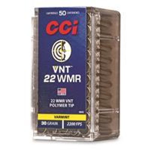 CCI Varmint Rimfire Ammo 22 Mag 30 gr. Varmint Tipped