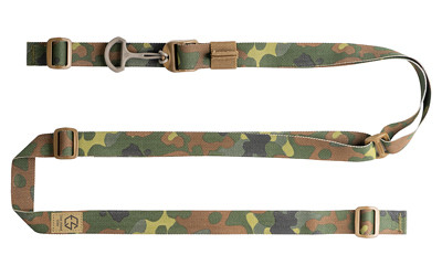 Edgar Sherman Design ESD-SL-FLEK Flecktarn 1-Inch Two-Point Sling with Elastic Regulator