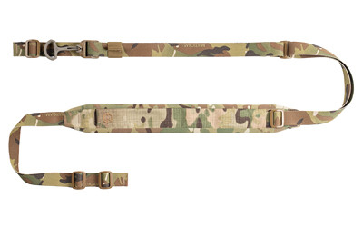Edgar Sherman Design 2-Point Padded Combat Rifle Sling, 1" Matte, Multicam Camo, 20+ In. of Adjustment ESD-PAD-SL-MC