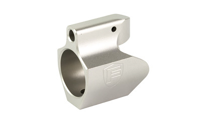 Fortis Manufacturing, Inc. Gas Block, Silver, Stainless, Fits .750 Barrels LPGB-SS-M2