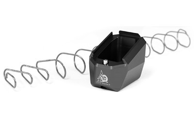 Odin Works Glock 17 Pistol Magazine Base Extension +5, 6061 Aluminum, Black ACC-PMB-GLOCK-17-BLK