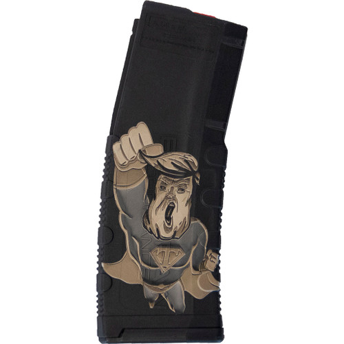 Black Rain Ordnance Super Trump Laser Etched AR-15 30-Round Polymer Magazine