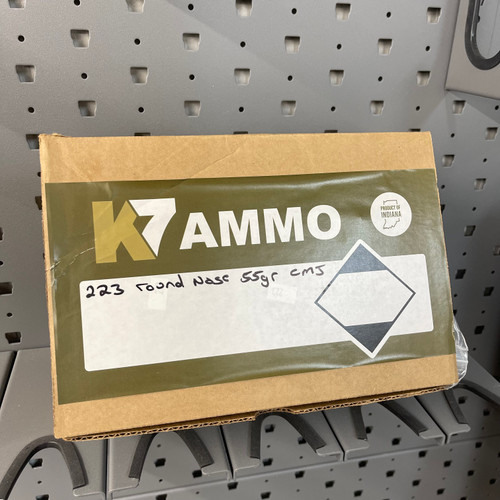 K7 223 Remington Factory New Ammunition Full Metal Jacket(FMJ) 55gr 