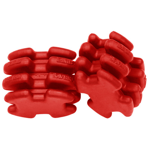 Limbsaver Super Quad Bow Limb Noise Dampeners Red 2 pk.
