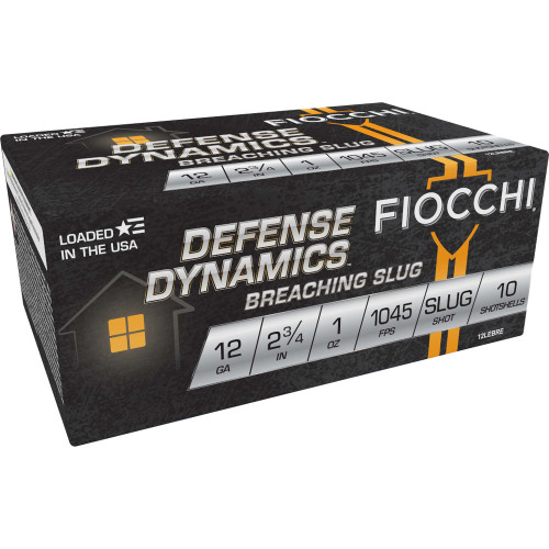 Fiocchi Defense Dynamics Breaching Slug Slug 12 Gauge 1 oz 2.75 in