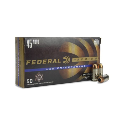 Federal Law Enforcement 45 ACP 230 Grain HST Jacketed Hollow Point(JHP)